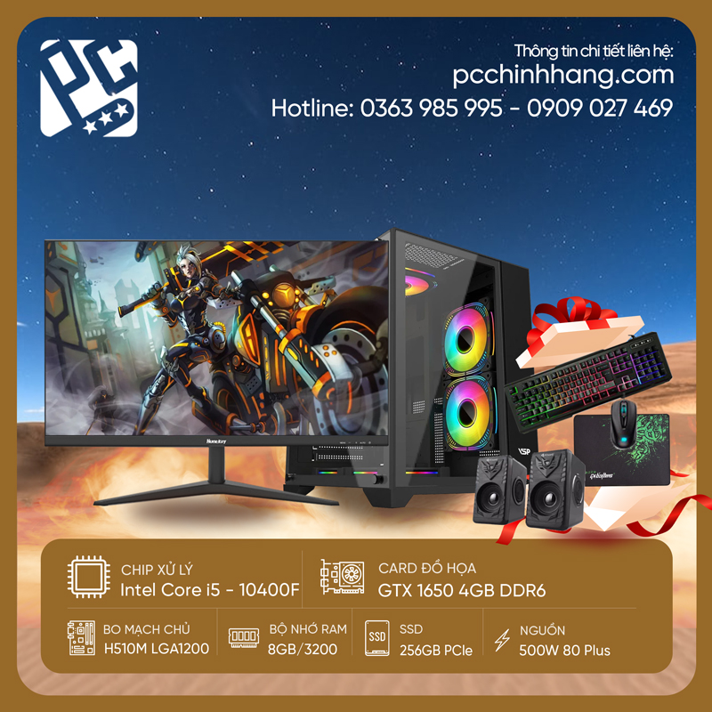 PC Gaming i5 Gen 10 PCGI510F-01
