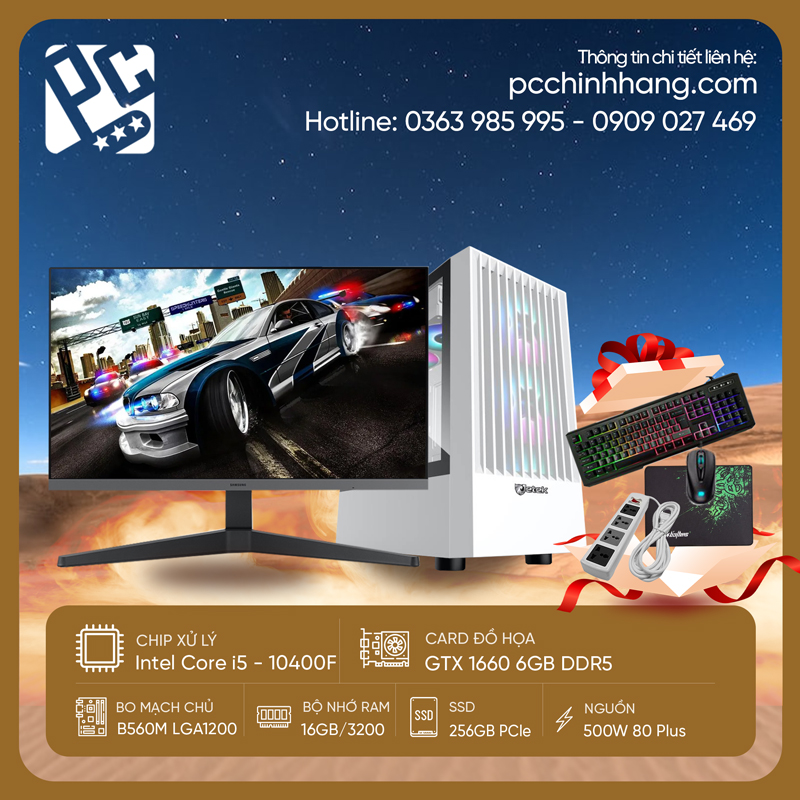 PC Gaming i5 Gen 10 PCGI510F-02