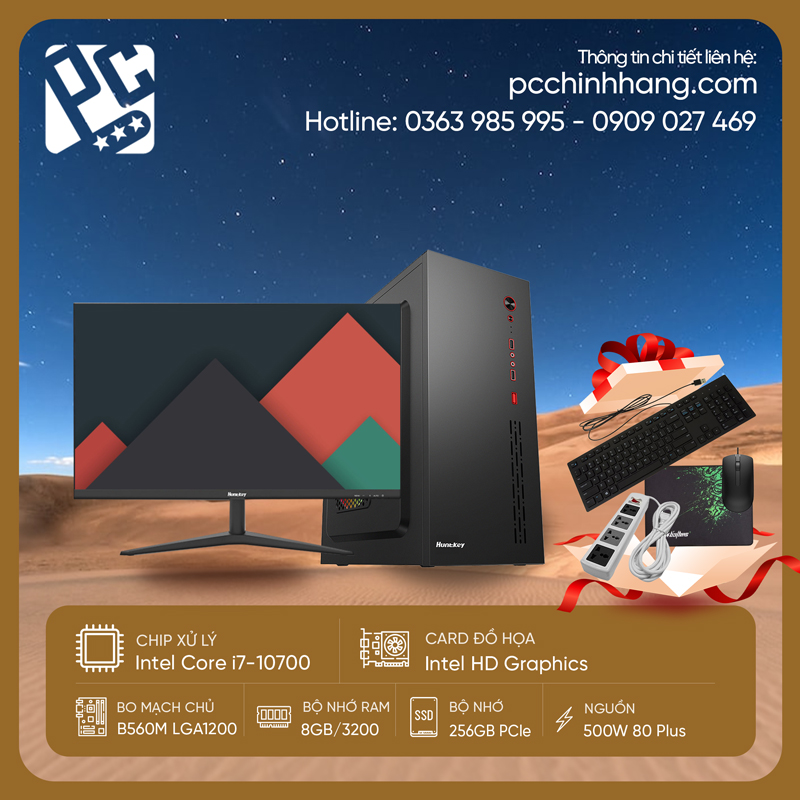 PC Office Core i7 Gen 10 PCOI710-01