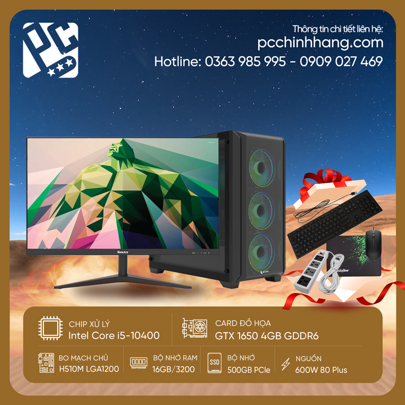 Máy Tính Thiết Kế Đồ Họa Core i5 Thế Hệ 10