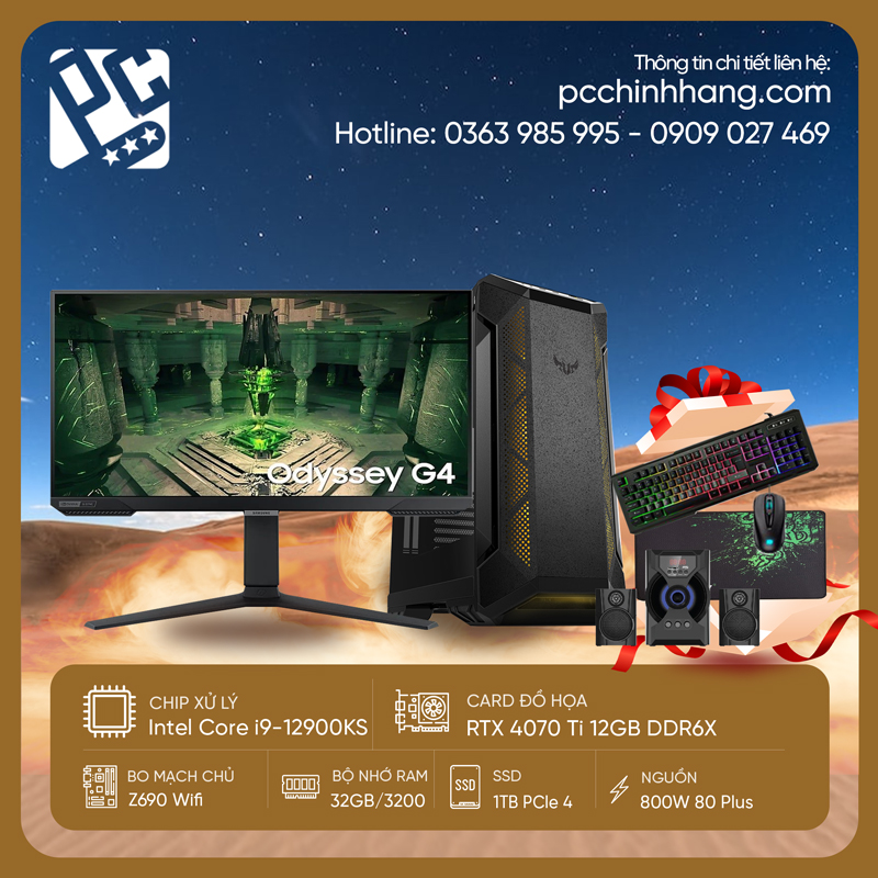 PC Gaming i9 Gen 12 PCGI912KS