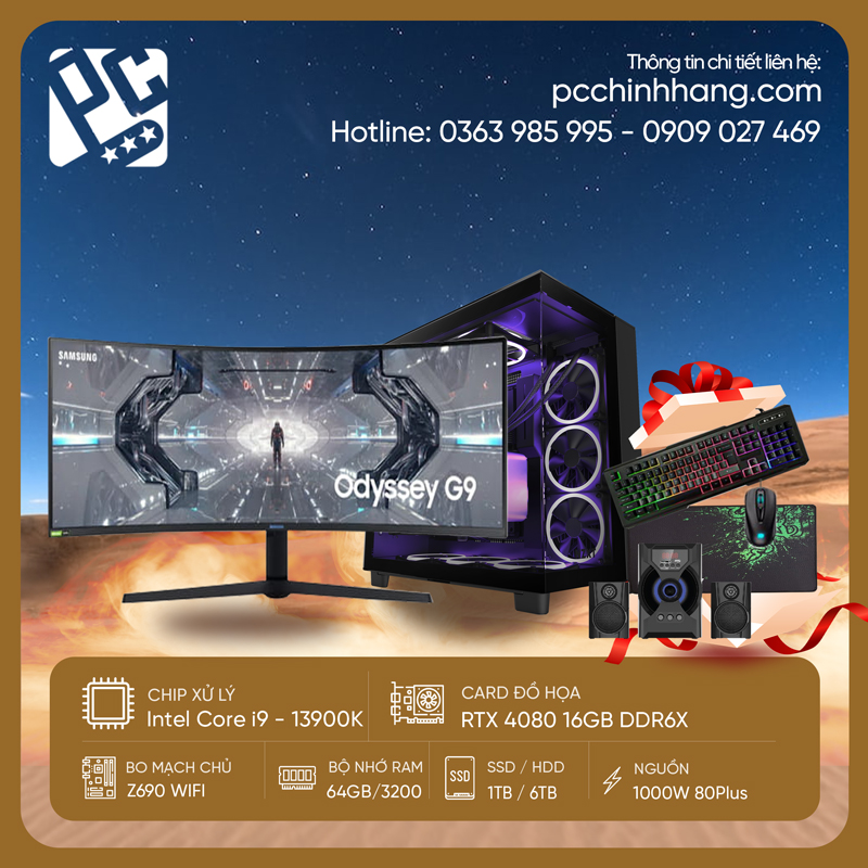 PC Gaming i9 Gen 13 PCGI913K-02