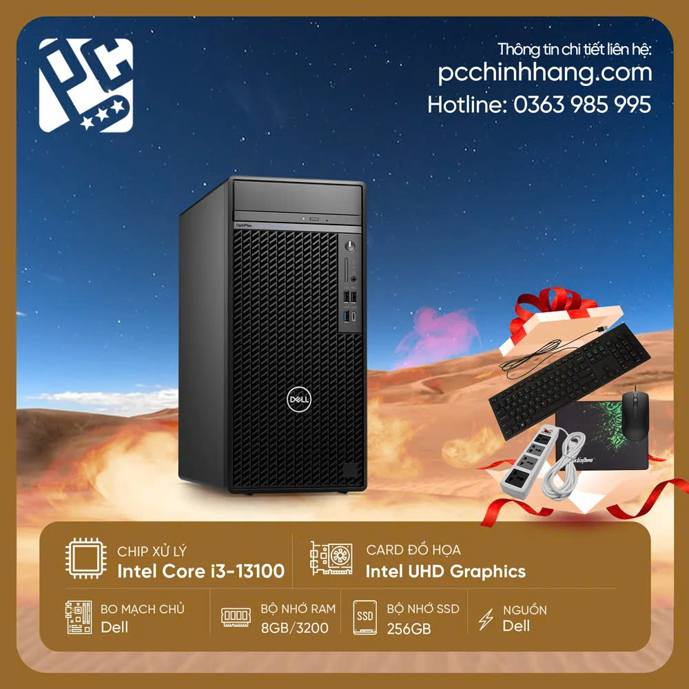 PC Dell OptiPlex 7010 MT 7010MT-i313100-8GSSD (i3/8GB/256GB)