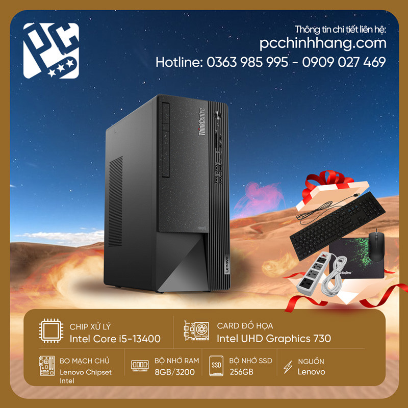 PC Lenovo ThinkCentre Neo 50T 12JB001GVA (i5/8GB/256GB)