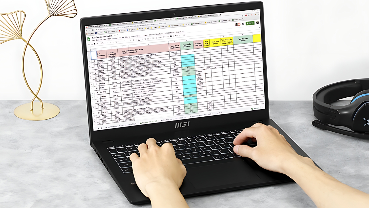 Bàn phím dễ gõ – màn hình chống chói