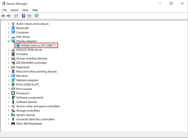 Bạn có card đồ họa gì?