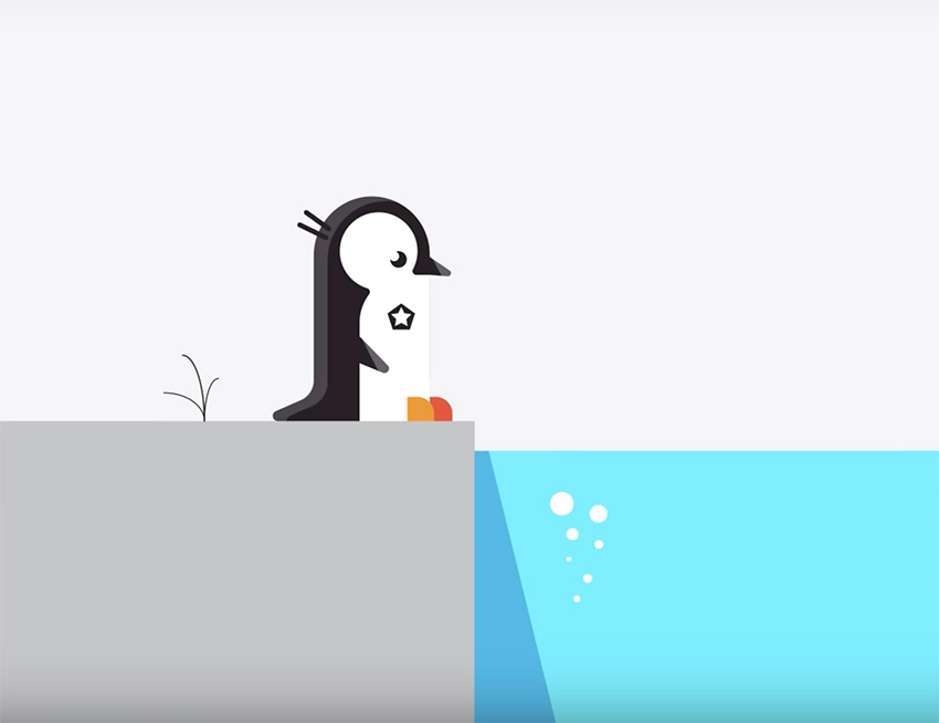 Bản vẽ chim cánh cụt ngày càng tốt hơn