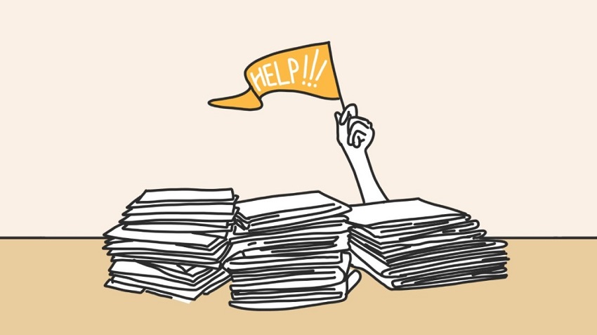 Khối lượng công việc nhiều dẫn đến kiệt sức