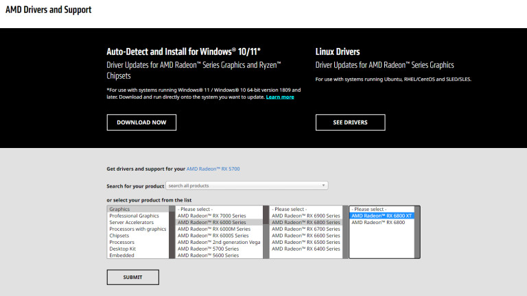 Cách cập nhật trình điều khiển AMD