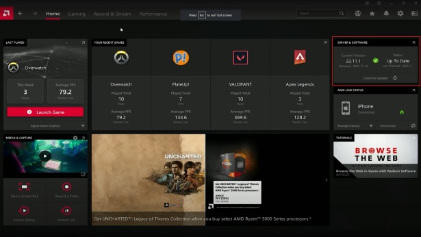 Cách cập nhật trình điều khiển AMD 2