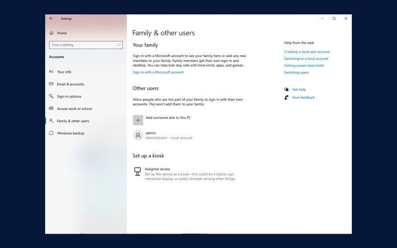 Chia sẻ PC windows 10 và 11