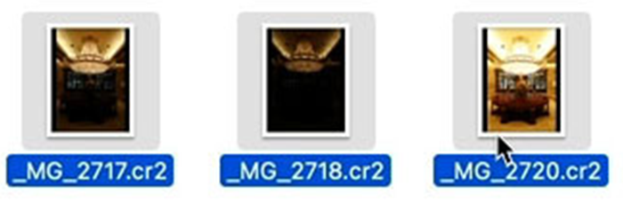 Chọn hình ảnh được đặt trong ngoặc