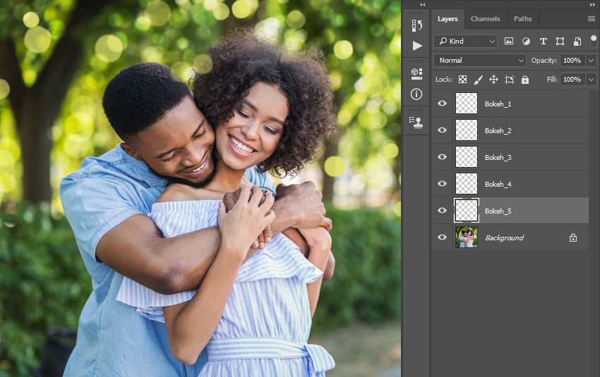 Chọn lớp Background