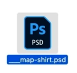 Chọn PSD bạn đã lưu