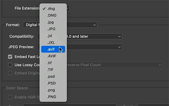 Có thể lưu dưới dạng jpg