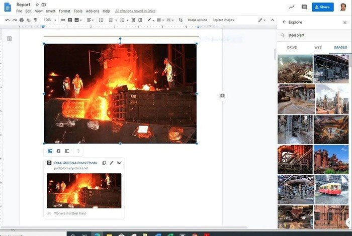 Công cụ tìm kiếm google docs