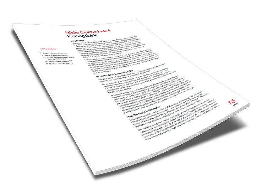 Creative Suite Printing Guide