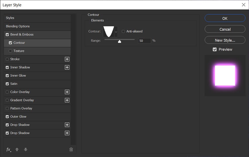 Chỉnh đường viền
