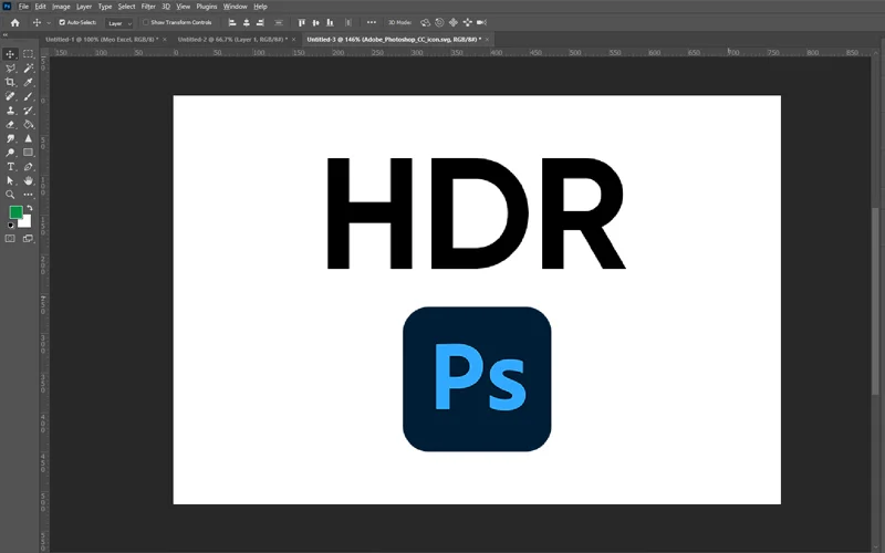 HDR trong photoshop