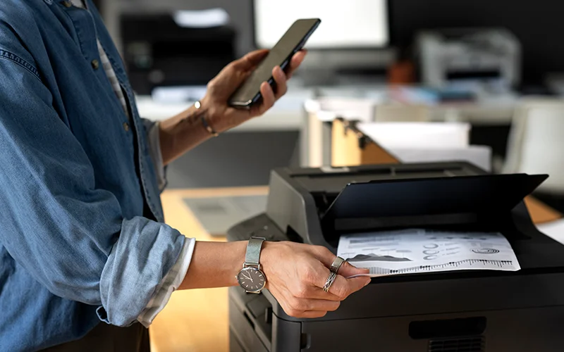 Kết nối máy in không dây