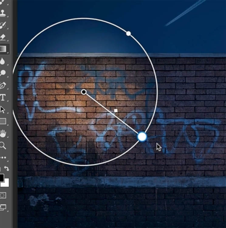 Sử dụng công cụ Gradient