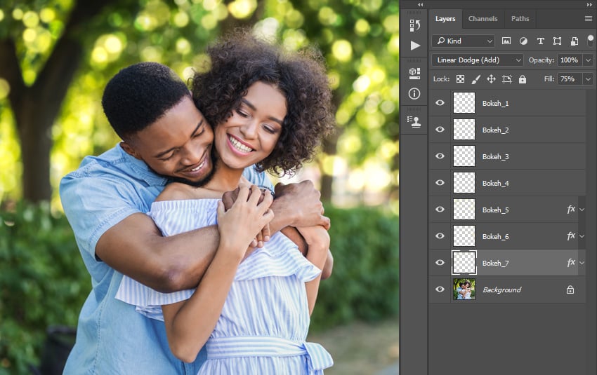 Lặp lại các bước này để tạo bao nhiêu lớp Bokeh tùy thích