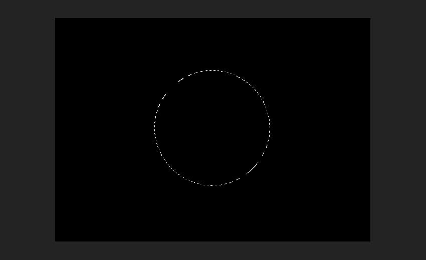 Vẽ vùng chọn hình tròn