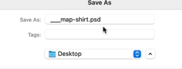 Lưu dưới dạng PSD
