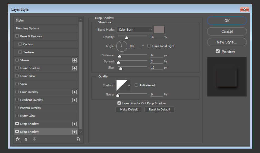 Nhấp đúp lên layer Pieces