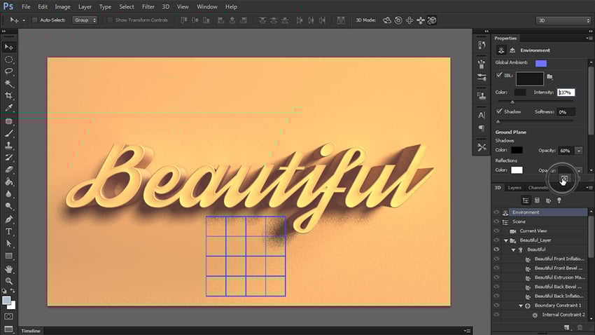 Nhấp vào render Bước 21