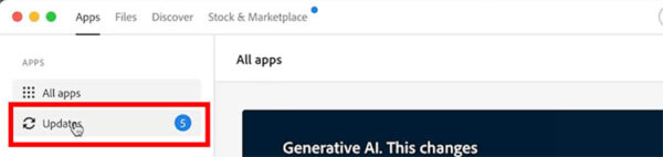 Cập nhật Photoshop