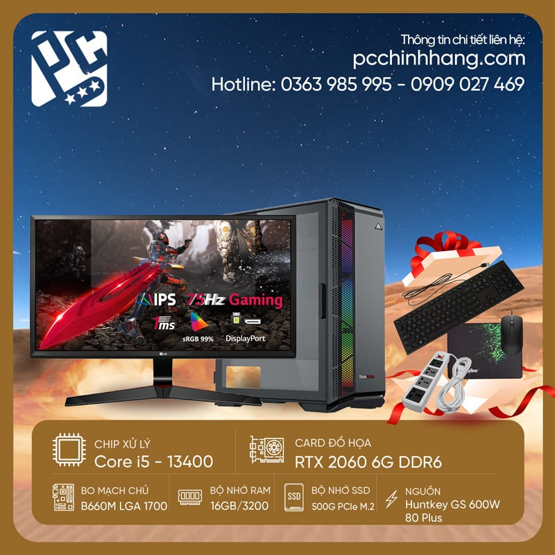 PC Gaming i5 Gen 13 PCGI513