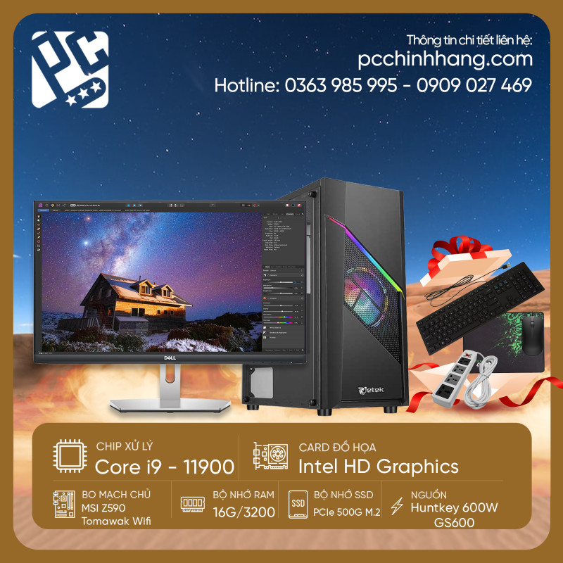 Máy tính văn phòng 23 triệu