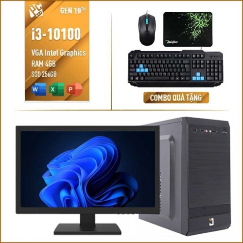 PC office giá rẻ i3 thế hệ 10