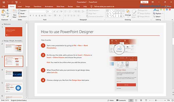 Microsoft PowerPoint 2019