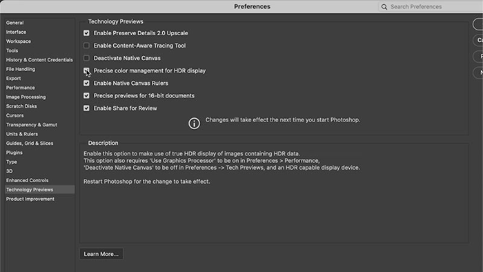 Quản lý màu chính xác từ màn hình HDR