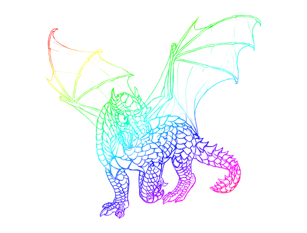 To màu cho đường vẽ hình ảnh