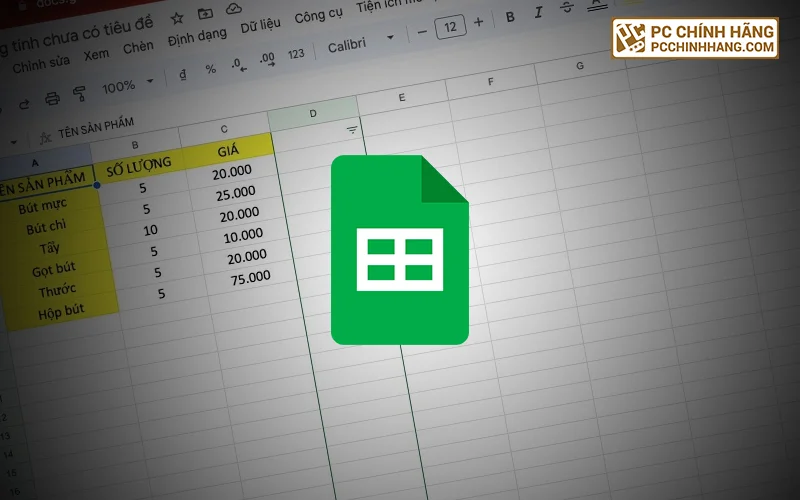 Tạo bảng cập nhật tự động trên Google Sheets