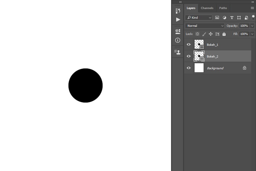 Tạo cọ Photoshop có hiệu ứng ánh sáng mờ thứ hai