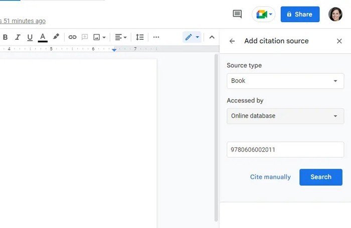 Tìm kiếm nguồn trích dẫn 
