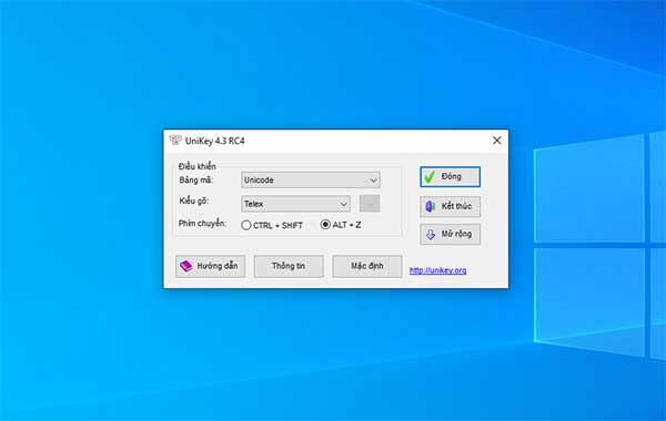 Phần mềm gõ tiếng Việt Unikey